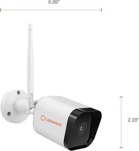 Miniatura 6 de LEDVANCE Cámara inteligente WiFi para exteriores video HD detección de movimiento y sonido compatible con Alexa y Google resistente a la intemperie