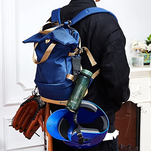 Baseball Softball Gear Hanger Dugout Organizer Baseball Bat Holder With Glove Clip And Helmet Hook For Baseball Softball Fence Bag Water Bottle Hiking Camping (10 Pcs) #TOP4