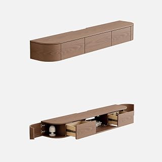 Floating tv stand,floating tv cabinet,wall units for living room with storage,tv stand,floating tv stand wall mounted,floating entertainment center,floating tv console,Wooden Wall-Mounted TV Console(W
