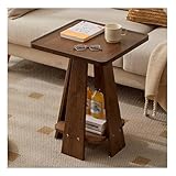 Photo Gallery kljuddgy tavolino da divano, tavolino quadrato, tavolino laterale in legno massello, salvaspazio, tavolino da caffè compatible with soggiorno, camera da letto, tavolino da divano(walnut color) Photo Gallery kljuddgy tavolino da divano, tavolino quadrato, tavolino laterale in legno massello, salvaspazio, tavolino da caffè compatible with soggiorno, camera da letto, tavolino da divano(walnut color)
