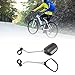 VBESTLIFE Rearview Mirror, 1 Pair Adjustable Rotatable Wide Angle Rear View Shockproof Convex Mirror for 0.87-0.98 inch Diameter Handlebar, VBESTLIFEa0458b1usg