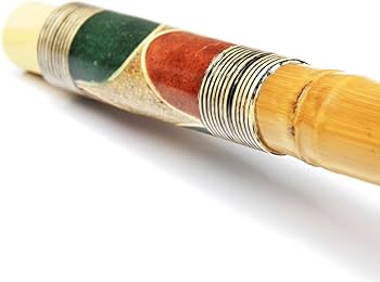 Amazon.co.jp: 竹製竿掛け 2本物 + 黒檀大砲万力セット [40077 Amazon.co.jp: 竹製竿掛け 2本物 + 黒檀大砲万力セット [40077