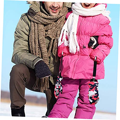 4Pcs Winter Glove Clips Nonslip Mittens Clips Elastic Band Holders for Boys Durable Easy to Use Lost Accessories4