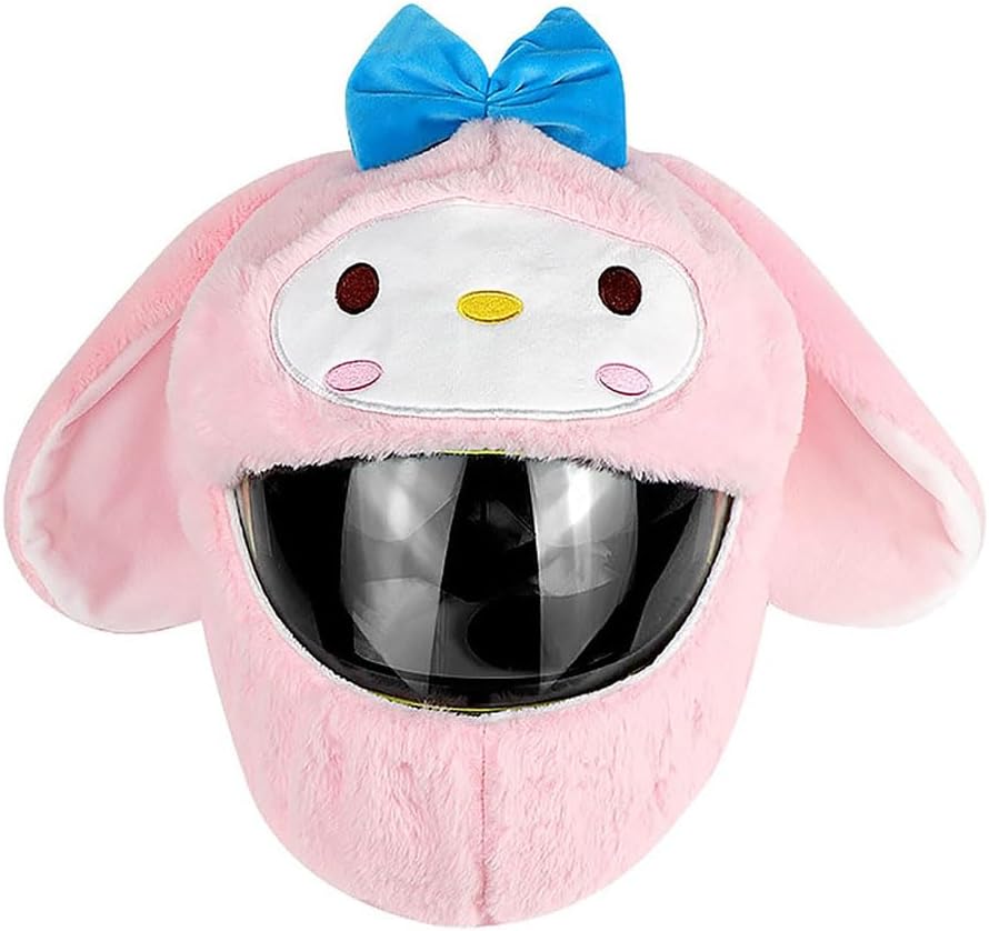 Motorcycle Plush Helmet Covers, Full Face Helmets Cover