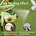 Eadabok Reptile Terrariums Misting Accessories kit, Adjustable Dual-Head Reptile Mister Nozzles, with 16ft 1/4 inch Tube, White