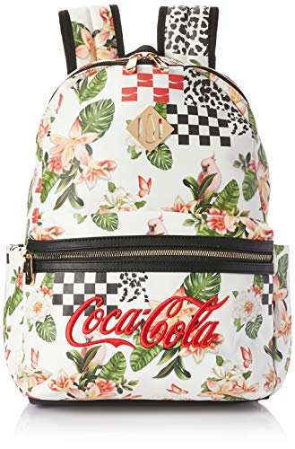Mochila Costas Coca-Cola, Feminina, Patchwork, Tam G