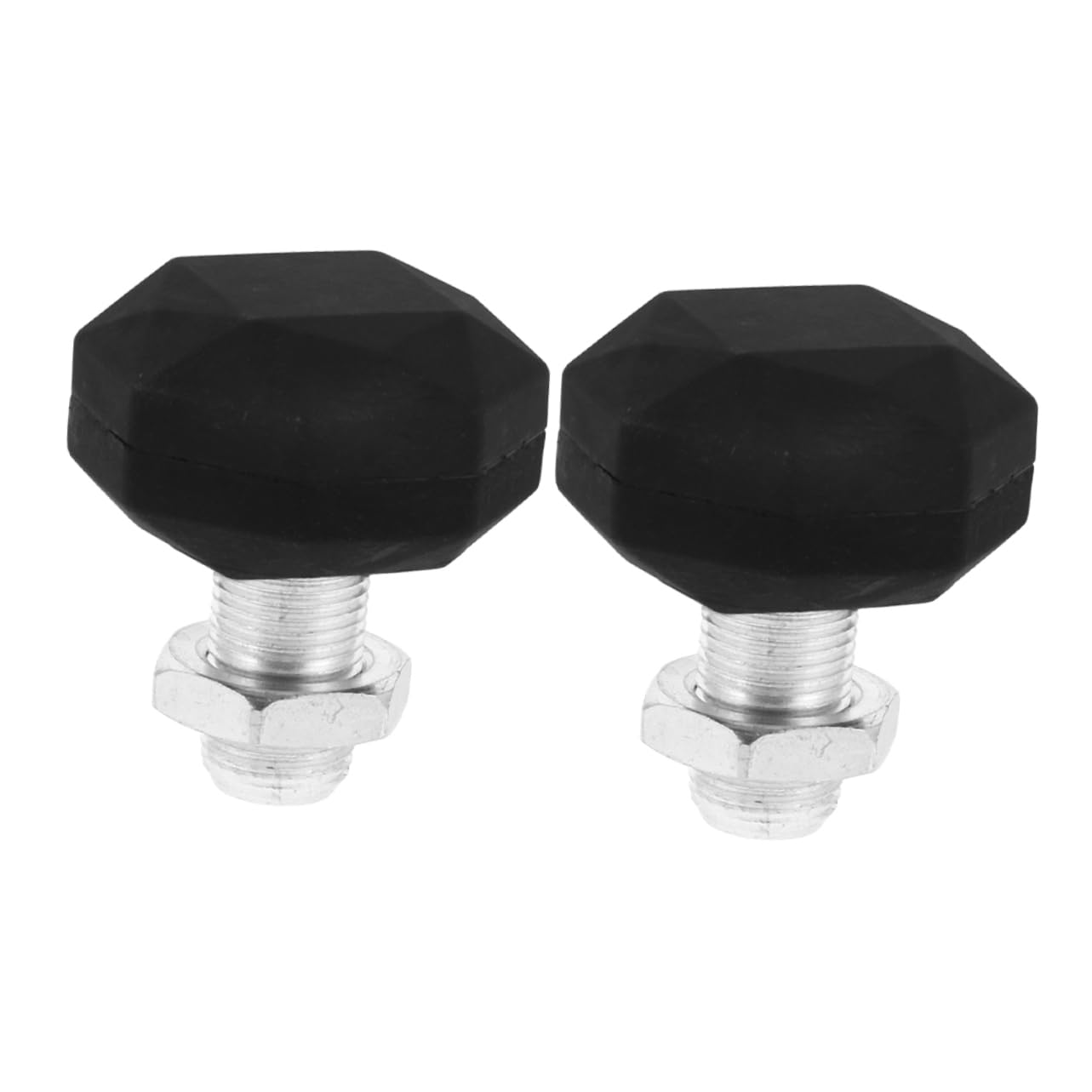 POPETPOP Roller Skate Brakes DIY Braking System 2pcs Rubber Stoppers for Inline Skates Skating Safety