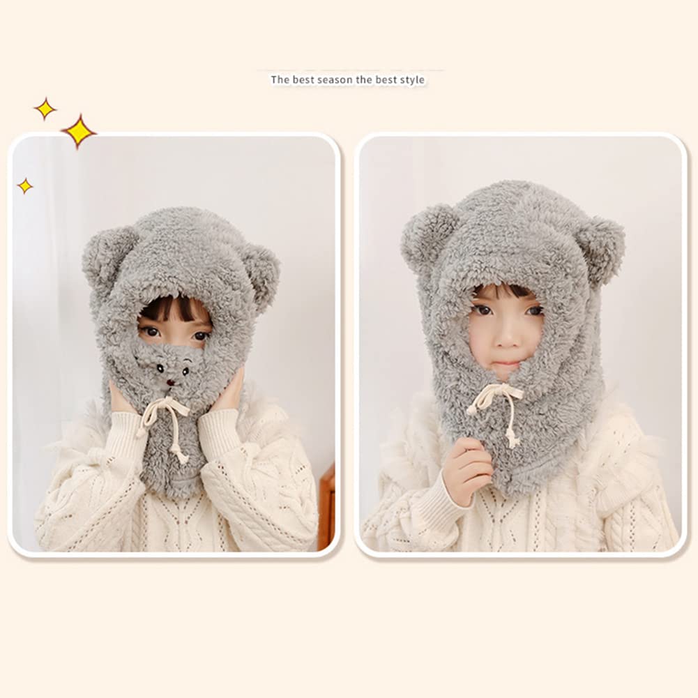 Disney Kids Girls Minnie Mouse Hat Scarf & Gloves Set