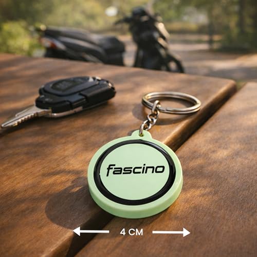 Image of Mi Glow Store Glow in Dark Keychain for Bike Men | Gift for Man | Bike Accessories | Charges in Light Glows in Dark | Key chain for Bike