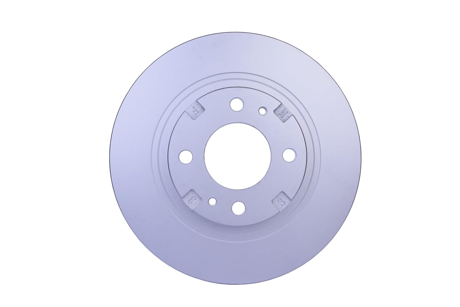 HELLA 8DD 355 125-241 Brake Disc - 55825PRO - Coated - 257mm - 17mm - Internally Vented - for e.g. CITROEN / MITSUBISHI / PEUGEOT