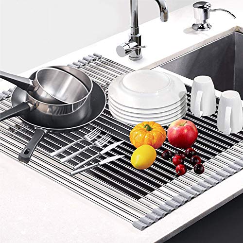 Roll Up Dish Drying Rack 17 Roll Up Dish Drying Rack 17