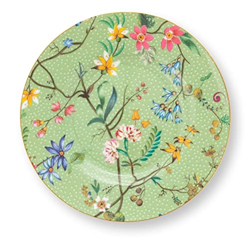 Petit Four Jolie Flowers Green 12 cm