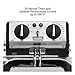 Waring Commercial WDF75RC Heavy Duty 8.5 lb double basket deep fryer, includes 4 twin baskets & 2 night covers - 1800w, 120V, 5-20 Phase Plug, Silver