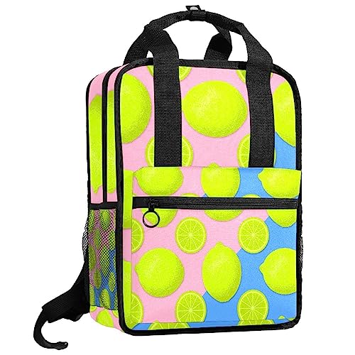 Sac à dos pour garçons réglable pour soulager les épaules avec motif fruits