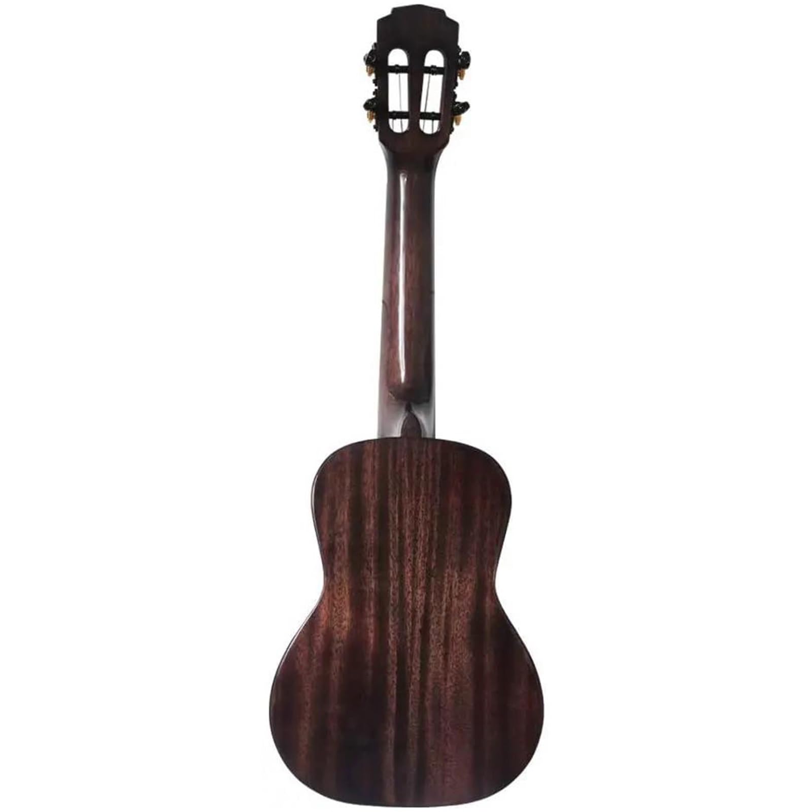 Ukulele Instrumenty Muzyczne Ukulele 23 Cale Lite Drewno Mahoniowe Połysk W Zestawie Pokrowiec Tuner Capo Pasek(B)