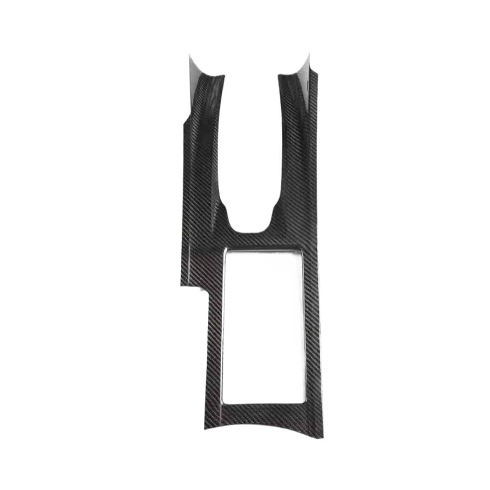 Central Control Trim for Nissan for GTR R35 2008-2016 Central Control Panel Decorative Sticker Interior Accessories(Black Carbon RHD)