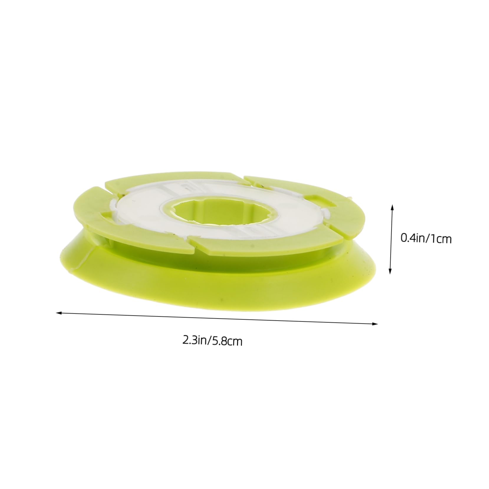 Toyvian 10pcs Silicone Fishing Line Spools Durable Closed Design Mainline Holders for Efficient Fishing Line Management Versatile Accessories for Fly Kite and Trolling Rigs