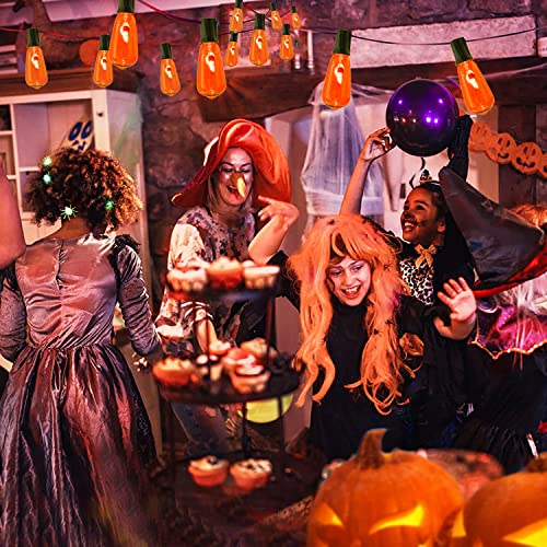 Halloween-Orange-Flicker-Flame-Light-Bulbs-ST40-Replacement-Bulbs-with-Realistic-Orange-Red-Flame-Edison-Bulbs-for-Christmas-Outdoor-Indoor-String-Lights-1-Watt-E17-Intermediate-Base-10-Pack Halloween Orange Flicker Flame Light Bulbs ST40 Replacement Bulbs with Realistic Orange Red Flame Edison Bulbs for Christmas Outdoor Indoor String Lights 1 Watt E17 Intermediate Base 10 Pack