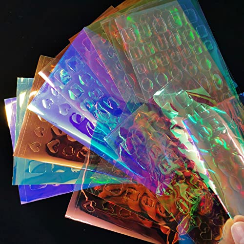 Winthrop 11 Sheets Aurora Nail Foil Stickers thumb #1