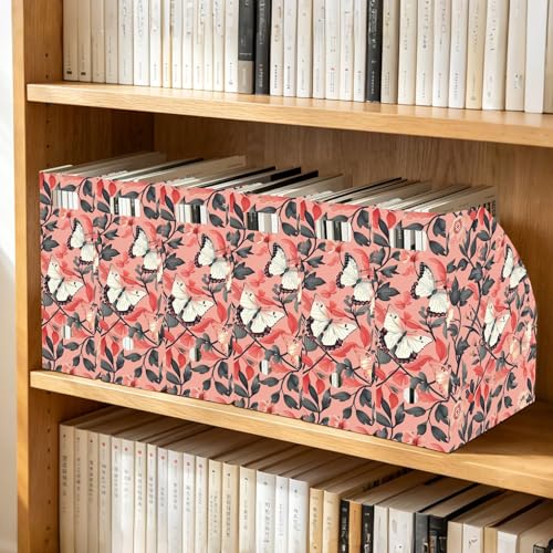 Boîtes de rangement pour magazines de style William Morris premium rustique - 7