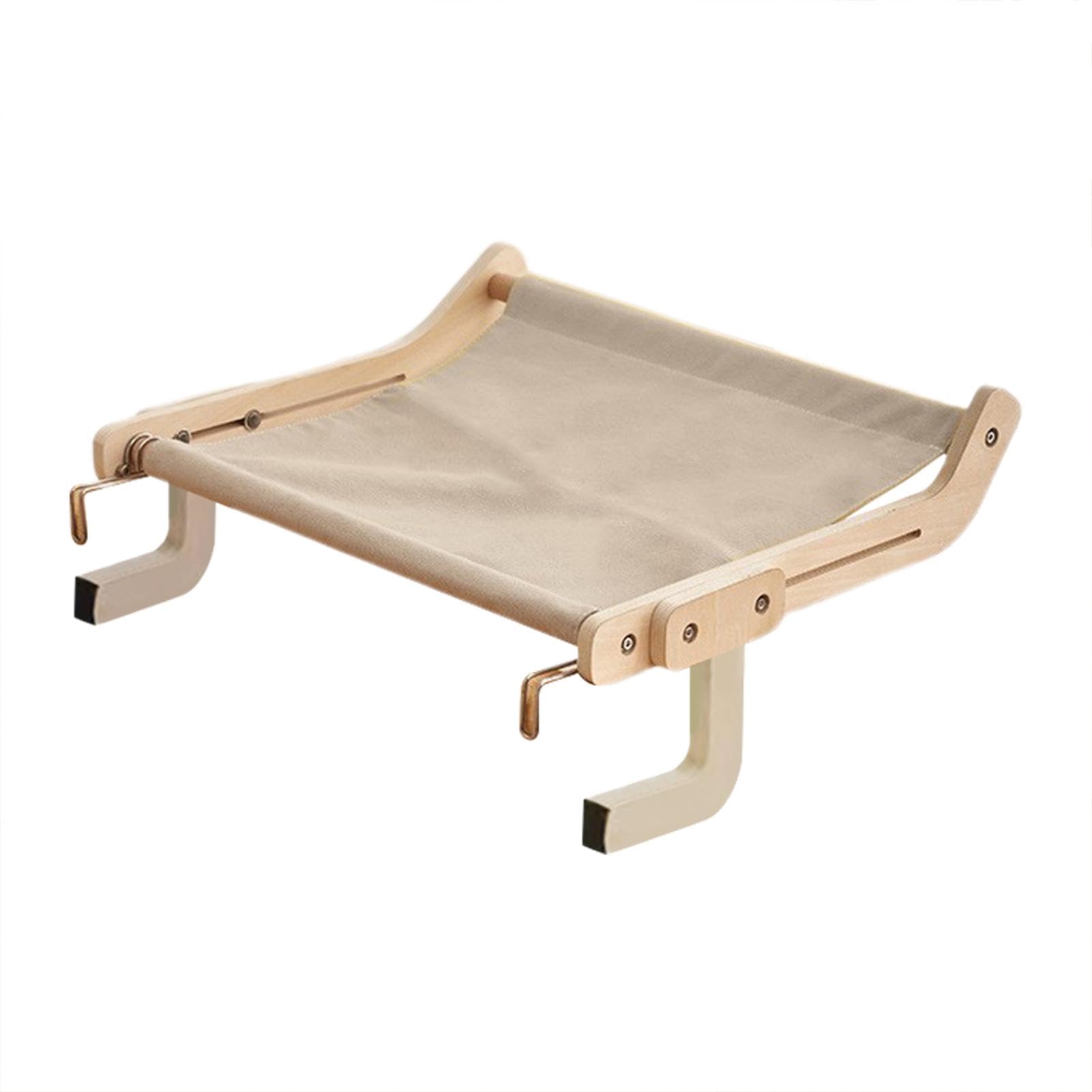 Hamaca Para Ventana Para Gatos - Percha Ajustable, Soporta Hasta 18 Kg, Se Instala Sin Taladrar, Ideal Para Que Tome El Sol