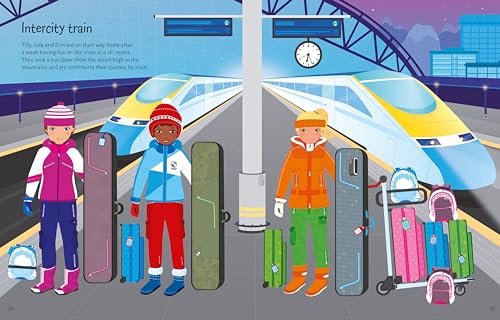 Sticker Dolly Dressing Travel: A Fun Travel Adventure With Dress-Up Dollies Featuring Over 250 Stickers Of Sunhats, Snowsuits, And More - Image 4