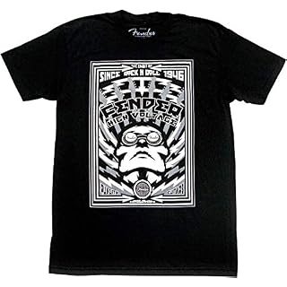 Fender high voltage t-shirt - Les Beatles, Paul McCartney, John Lennon, RIngo Starr, George Harrison