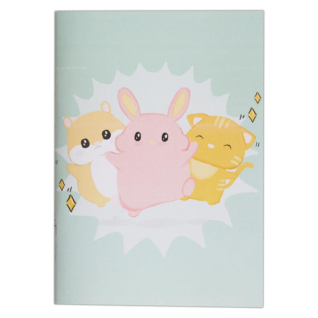 Docrafts Artiste A4 Sketchbooks, Chibi Notebooks, Pack of 3, for Drawing Sketching, Doodling - Image 2