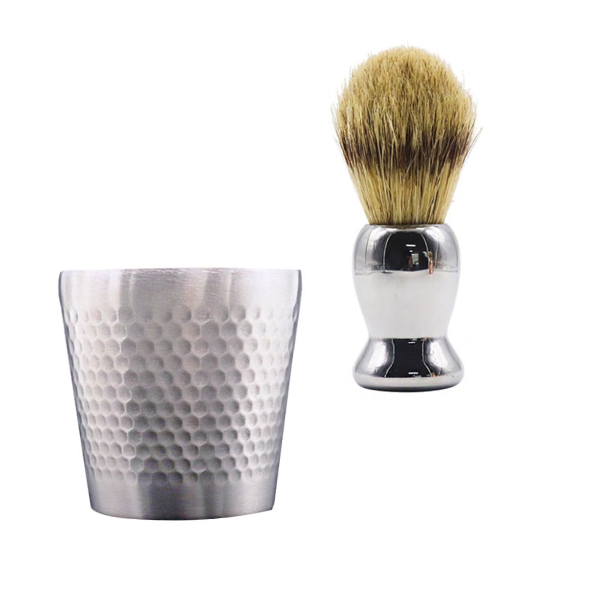 POPETPOP 2sätze Rasierpinsel Set Für Shaving Kit Mit Seifenschale Und Weichem Bürstenkopf Grooming Set Für Zuhause Und Für Bartpflege
