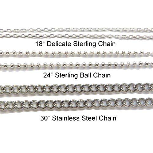 Sterling Silver St Bernard Medal - Patron of Hikers, Skiers and Mountain Climbers - Antique Replica3