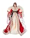 Kurt Adler UL 10-Light 16-Inch Red and Ivory Angel Treetop