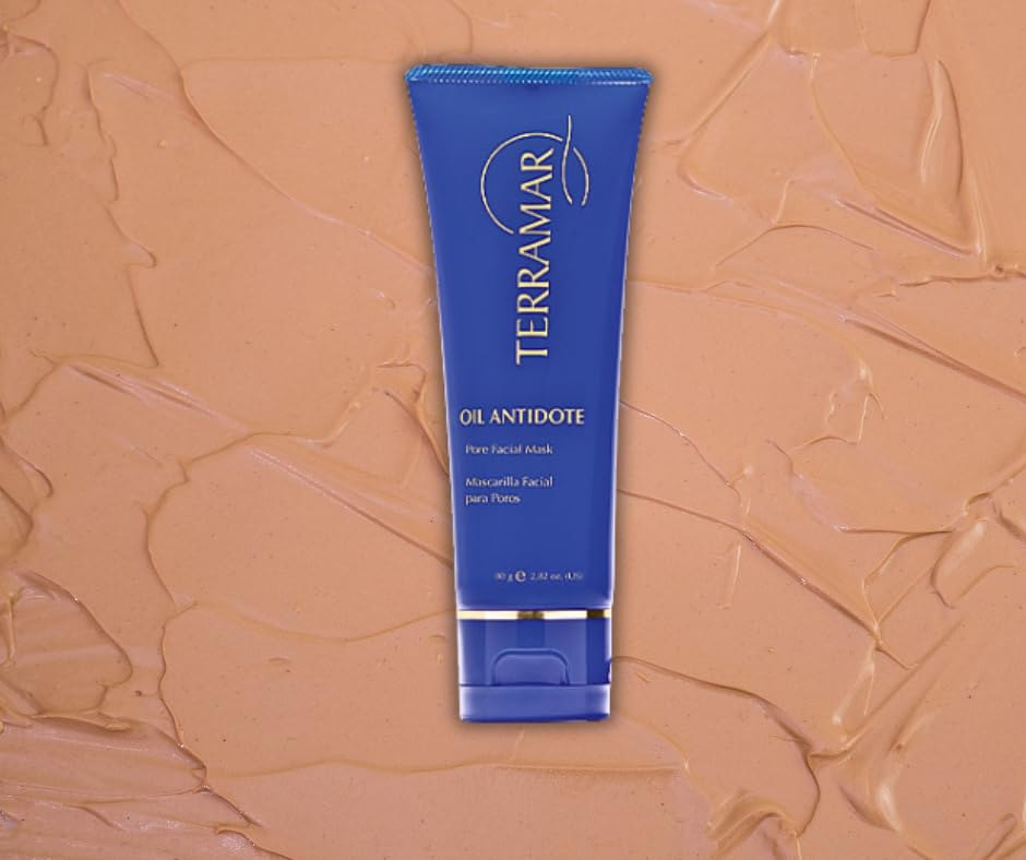 Mascarilla Facial para limpiar los Poros y Exceso de Grasa de Arcillas y Aguacate TerramarBrands