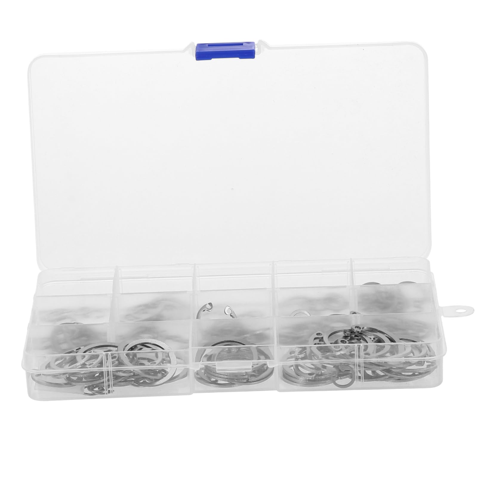 HEALEEP Stainless Steel Assortment 150pcs C-Clip Parts Open Ring Set Replacement for Crankshaft
