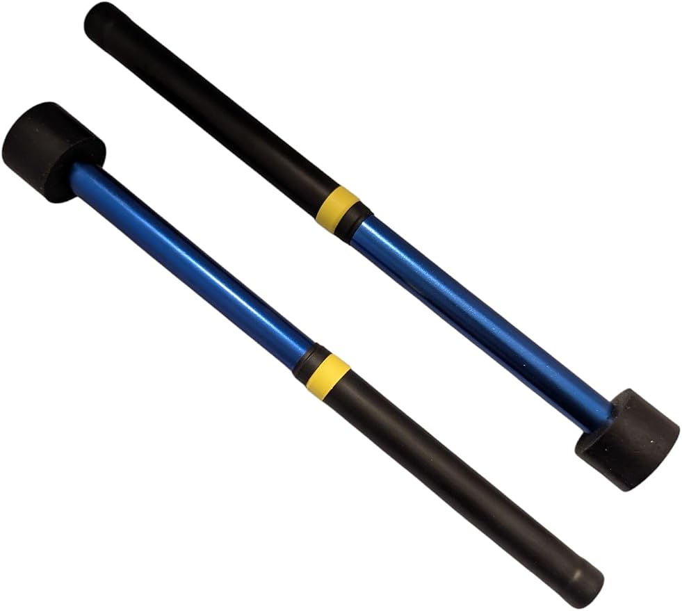 Palos para Steel Drum de acero para Guitarra/Violonchelo Azul miniatura 2