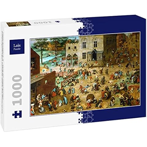 Lais Jigsaw Puzzle Pieter Bruegel the Elder - Series of the so-called picture-arch paintings, Scene: The Children's Games 1000 Pieces Cover