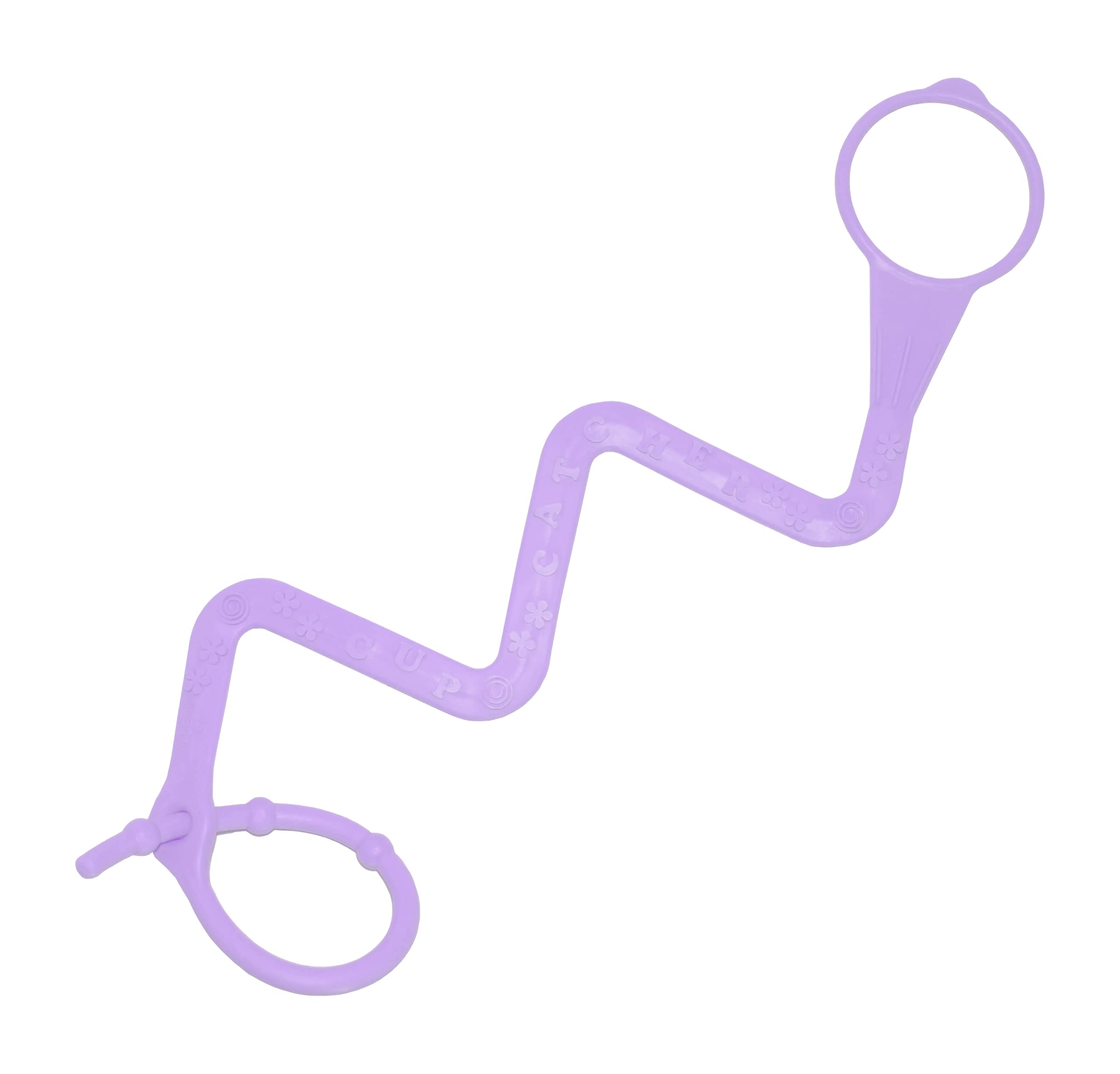 Cup Catcher by Brilli Baby - Catches The Cup, Keeps it Close and Clean (Lavender)