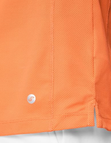 Polo Orange Glow Joy Maria en coton premium léger