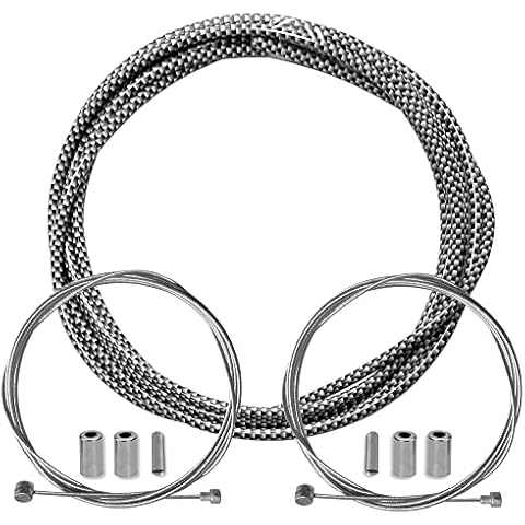 cyclingcolors Funda de freno para bicicleta con cable de freno delantero trasero compatible Cover