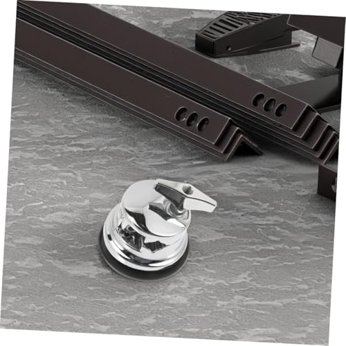 Soporte para pata de batería VANZACK, 3 piezas, base de montaje de aleación para bombo de suelo y tom, abrazadera para soporte, accesorios para batería miniatura 4