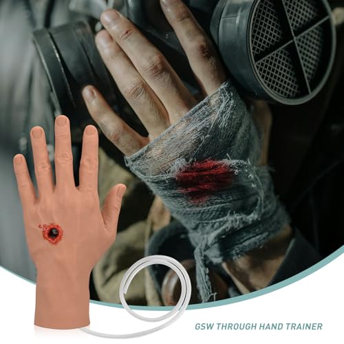 Image of Hand Wound Packing Trainer Kit,GSW Through, Stop the Bleeding Training, Bleed Control Kit for Medical Classes - Medium