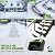 Cordless Snow Shovel, 21V Cordless Electric Snow Blower with Battery and Charger, 19FT Throw Distance, Lightweight 9.9lb for Driveway, Sidewalk, Steps, Patio(Green)