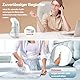 Newbealer Dampfglätter, kompakter und tragbarer Steamer für Kleidung, 170 ml Wassertank Dampfbürste, horizontaler und vertikaler Bügeleisen, 25 Schnelles Aufheizen, automatische Abschaltung