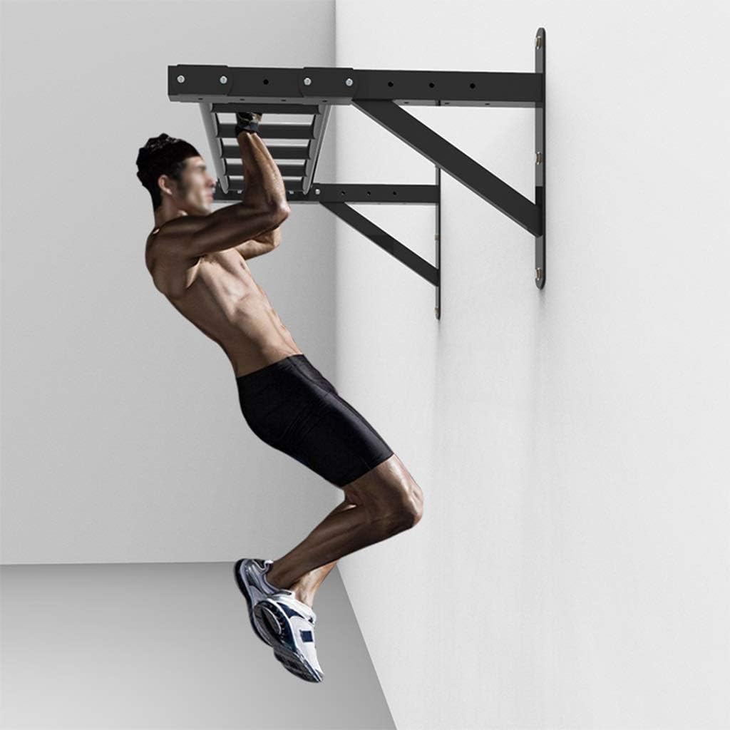 Pull-up bar Upper Door Pull bar Lower bar Pull bar Used in Living Room Bedroom Gym Suitable for Exercising Abdominal Muscles ()
