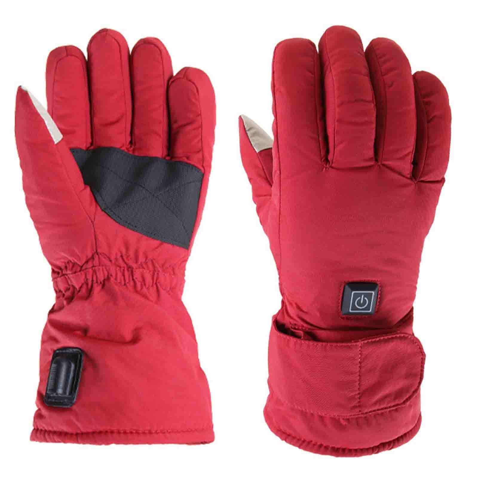 Gants chauffants 3 réglages de chauffage avec batteries lithium 2600MA