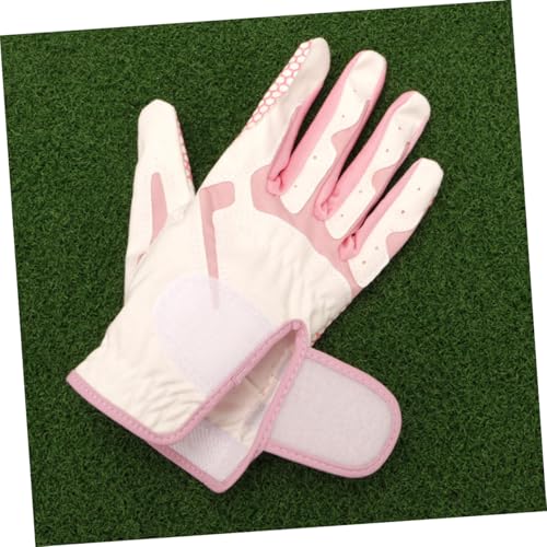 Guantes golf mujer Kombiuda antidesgaste para evitar callos en el gimnasio con malla rosa 7