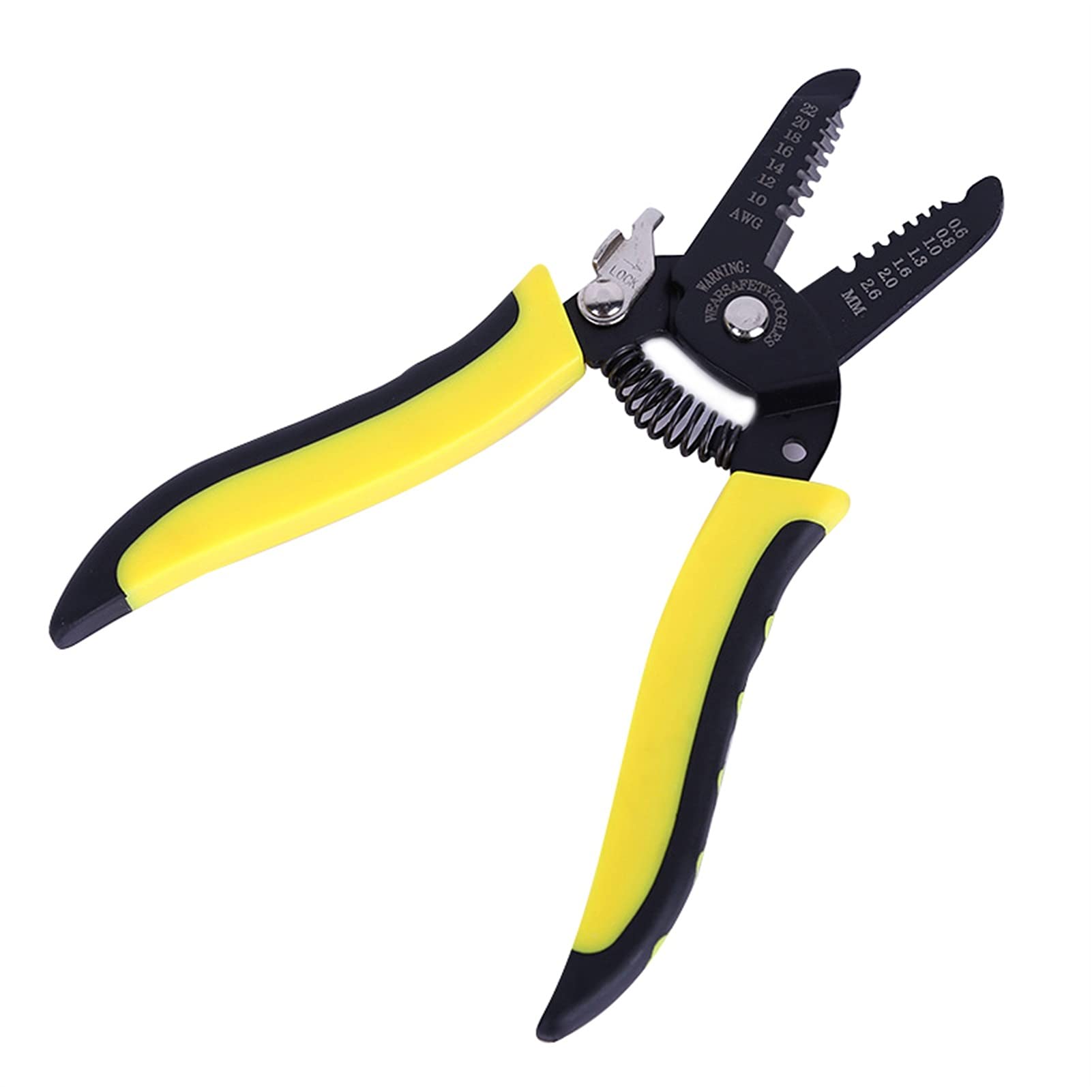 Pinces à dénuder Câble Stripper Outils Main Terminal à sertir Terminal 0.2-6.0mm Multifonction Automatique Automatique Tools(A)