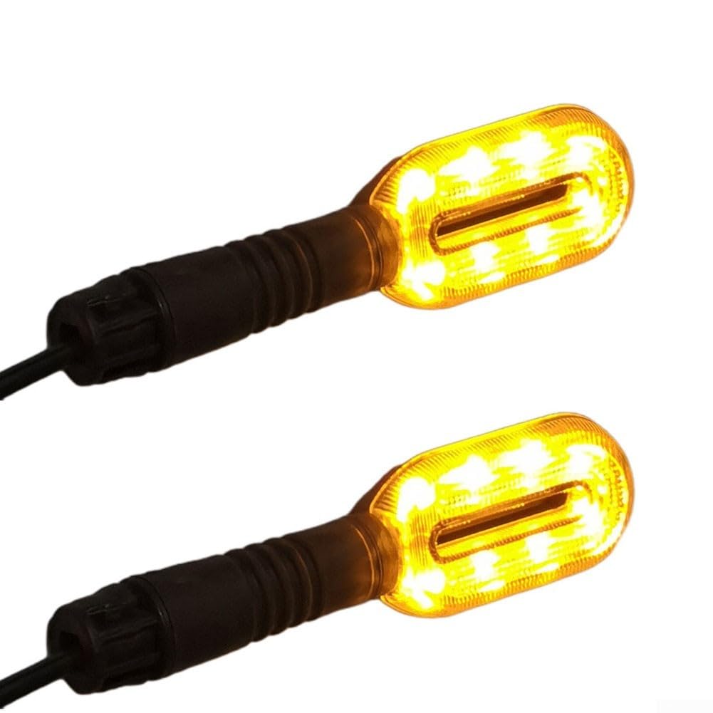 Gdfnmogo Electric Taillight Turn Signal for 36v-72v Ebike Rear Rack Led Two-color Light with Yellow Plus White Compatible Having for E-bike Plus E-scooter