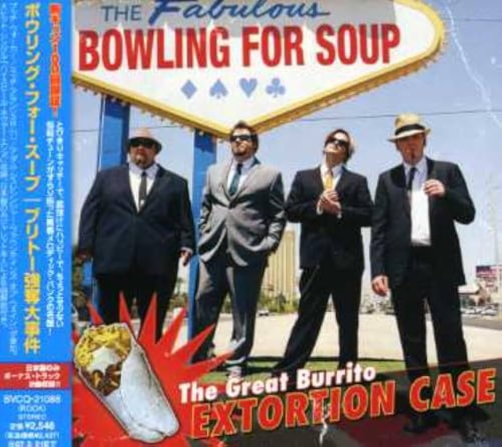 【3枚1100円】BOWLING FOR SOUP - ブリトー強奪大事件 Amazon.co.jp: ブリトー強奪大事件: ミュージック