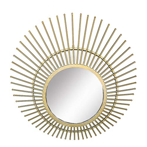 GleeGrass Espejo DE Metal Decorativo 77 x 77 cm Cover