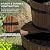 Aoxun 2-Tier Outdoor Water Fountain, Wood Barrel Cascading with Electric Decorative Hand Pump, Rustic Waterfall Fountain for Garden, Backyard, Patio, Porch, Yard